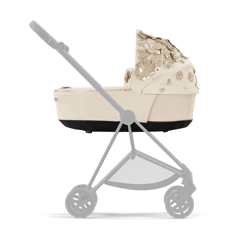 CYBEX MIOS 3 Lux Carry Cot - Simply Flower Beige- Strolleria