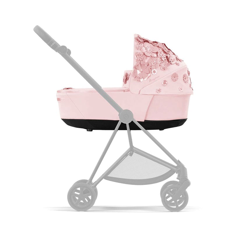CYBEX Mios 3 Lux Carry Cot - Simply Flower Pink