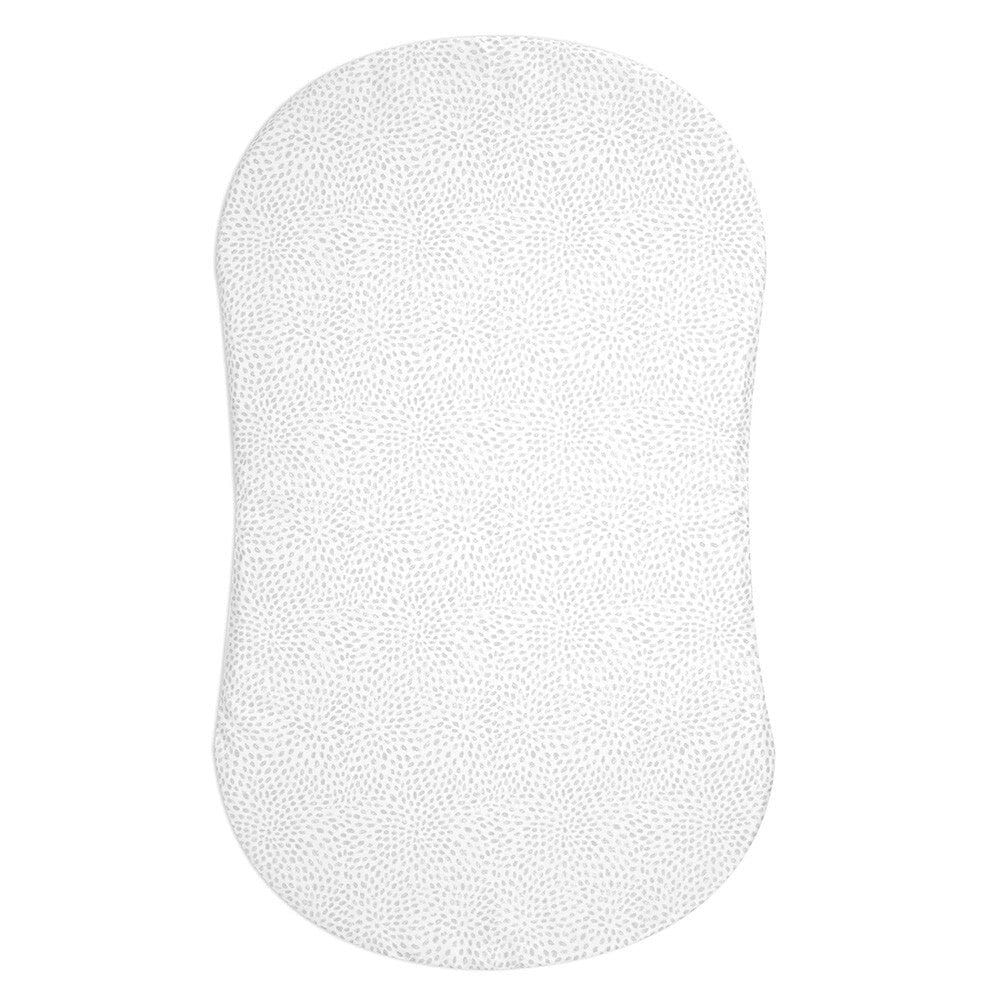 Halo Bassinest Sheet, 100% Cotton, Pebble- Strolleria