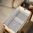 Snuz 3pc. Bassinet Bedding Set - Grey Star - Bambi Baby