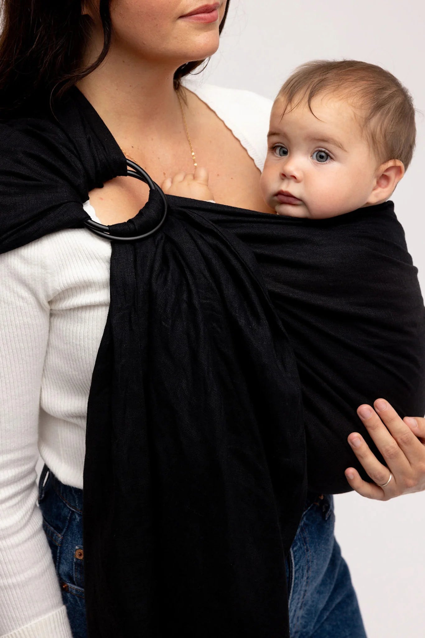 WildBird Linen Sling - Raven- Strolleria