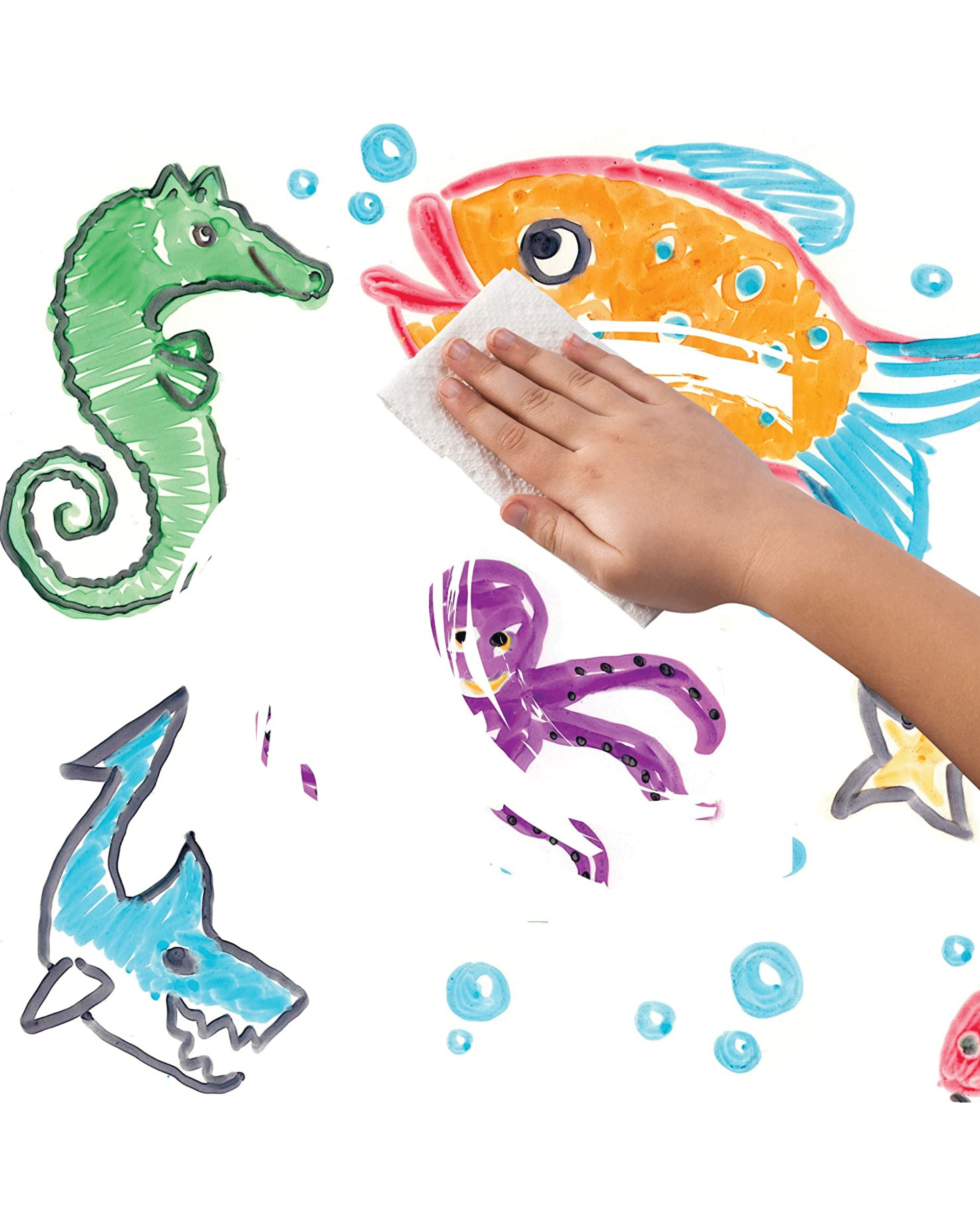 UnbuckleMe® Crayola Washable Dry-Erase Markers (10 pack)- Strolleria