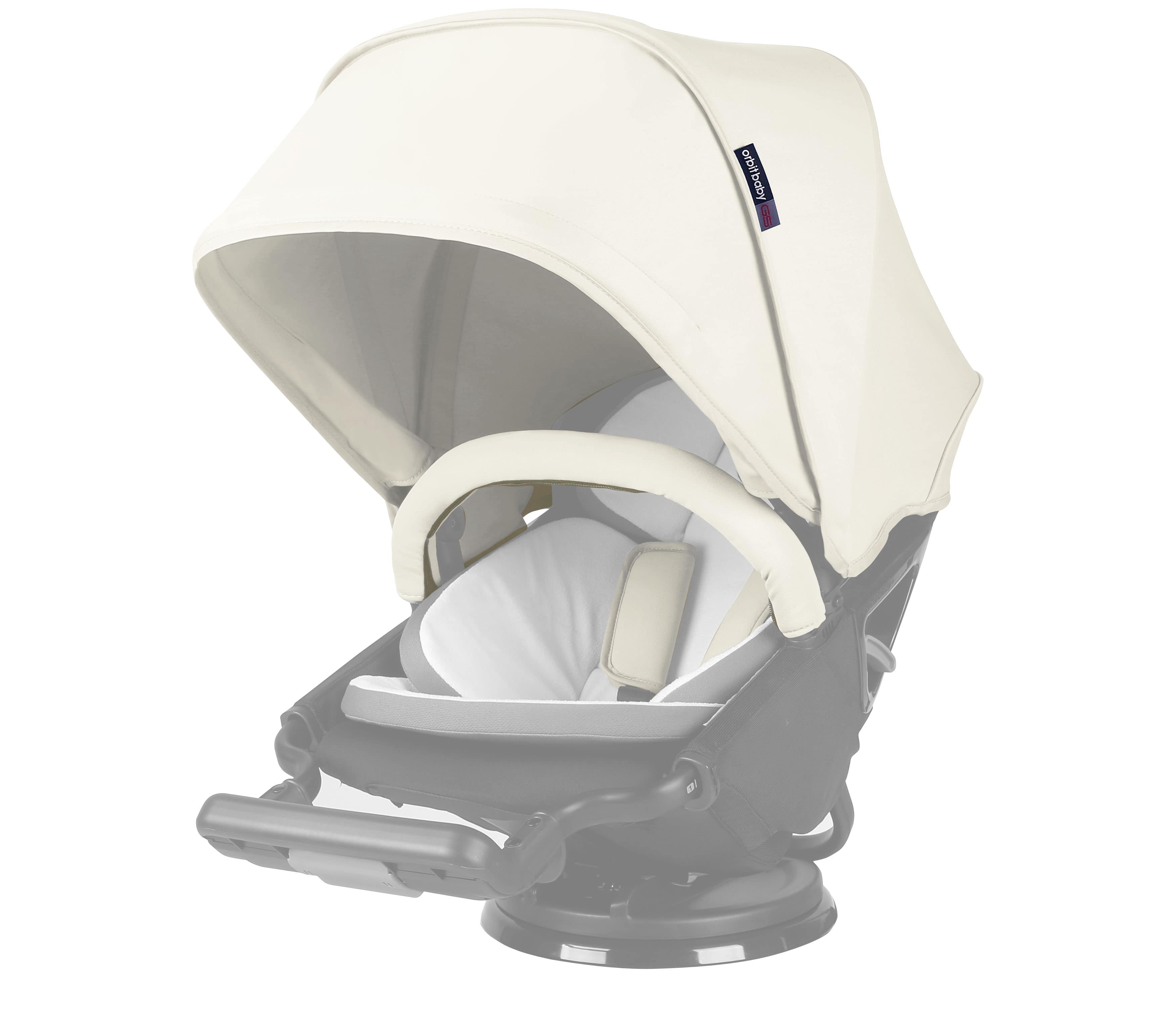 Orbit Baby G5 Stroller Canopy in White- Strolleria