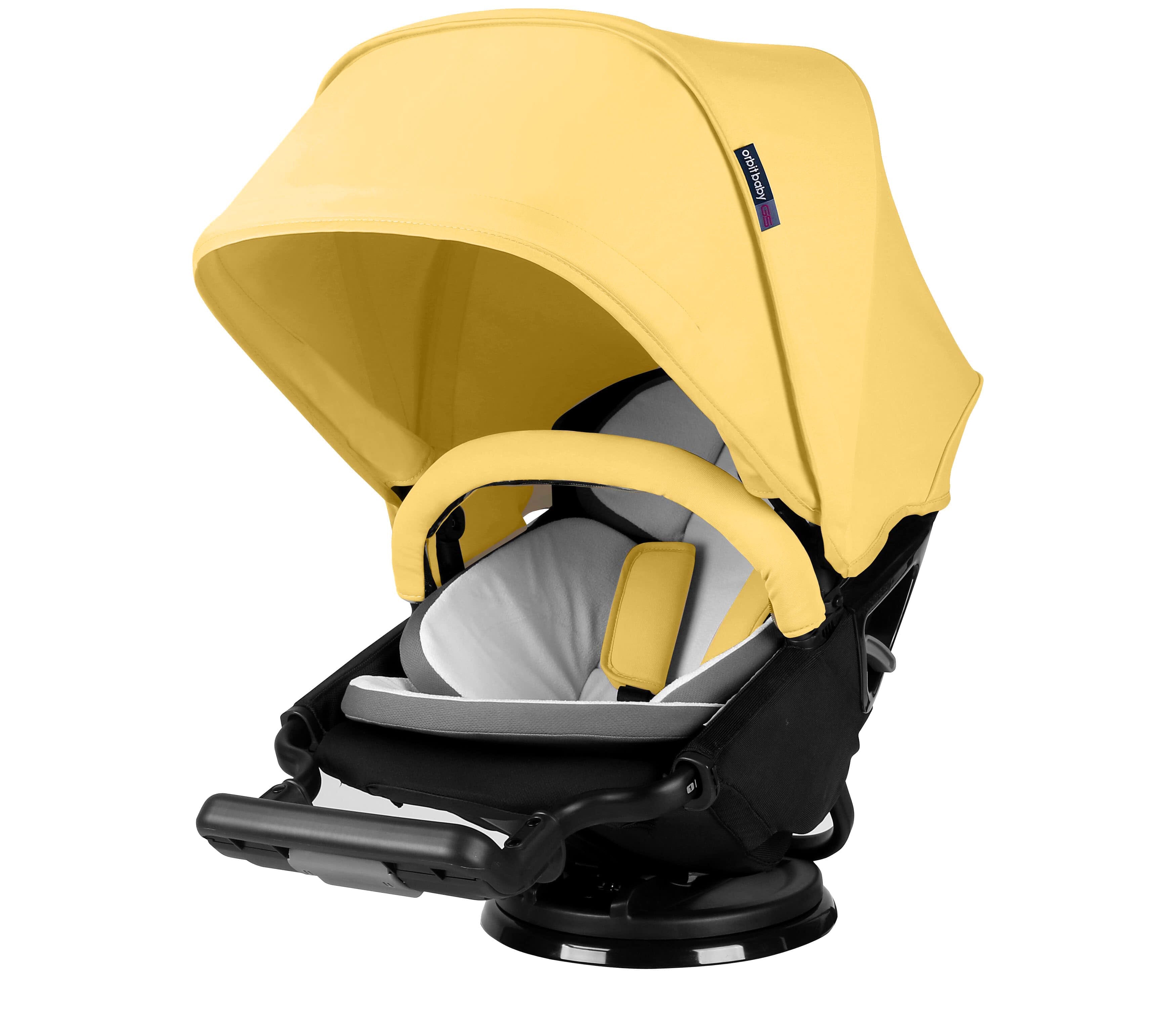 Orbit Baby G5 Stroller Canopy in Yellow- Strolleria