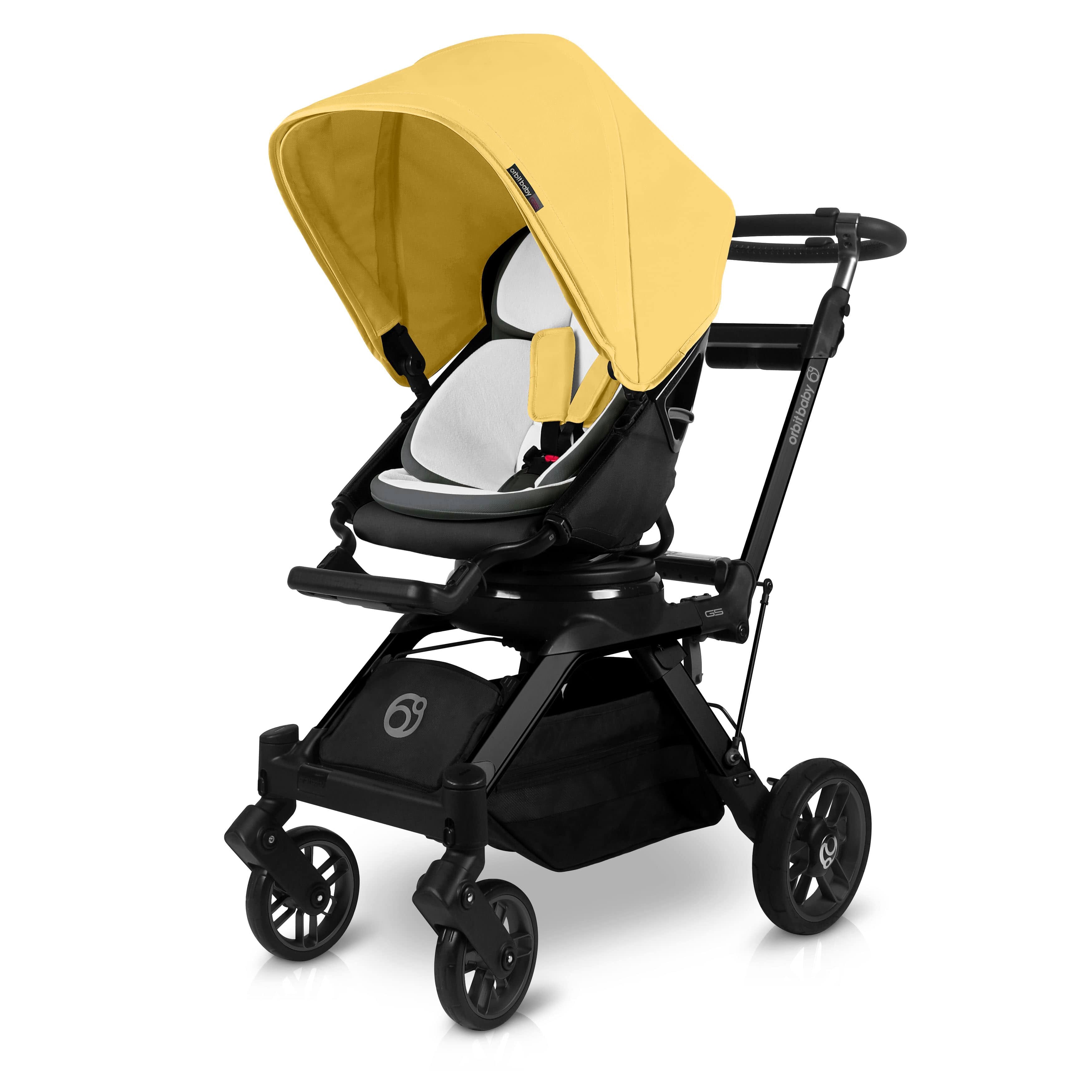 Orbit Baby G5 Stroller Canopy in Yellow- Strolleria