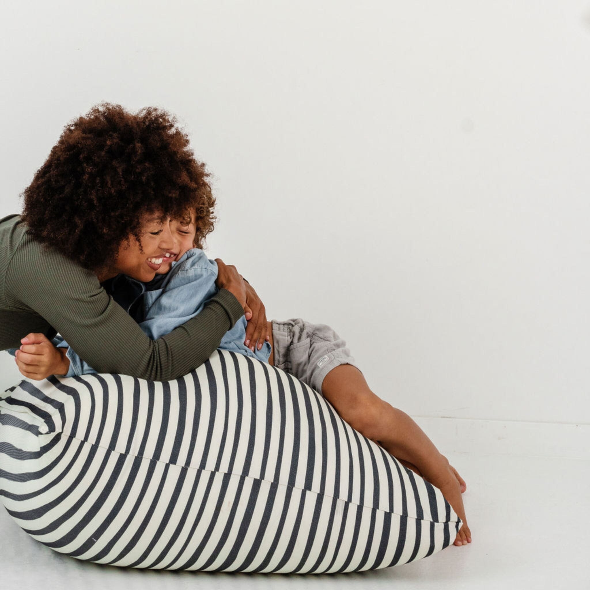 Toki Kids Bold Stripe Bean Bag- Strolleria