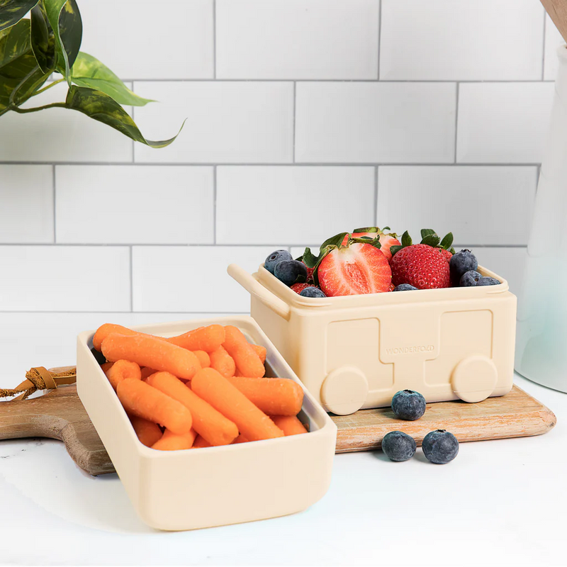 Wonderfold WonderBowl Silicone Bowl - Sandy Beige