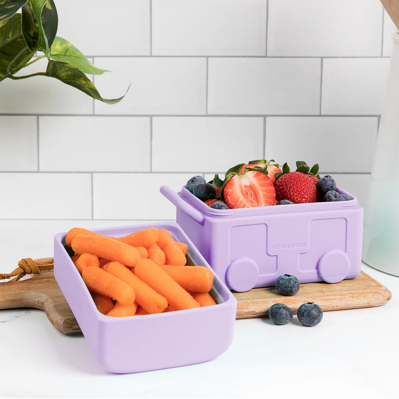 Wonderfold WonderBowl Silicone Bowl - Dusty Lavender