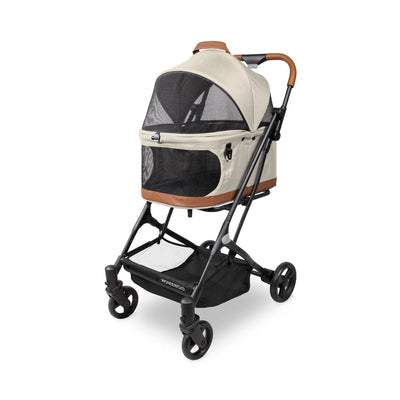 WonderFold P2 Pet Stroller Sandy Beige