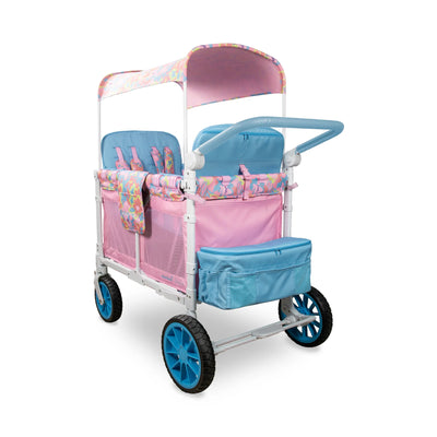 WonderFold W4 Petal Pop Stroller Wagon (Limited Edition)
