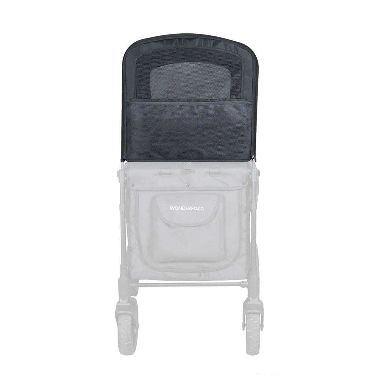 Wonderfold Flex Canopy For W4 Elite & Luxe in Black- Strolleria