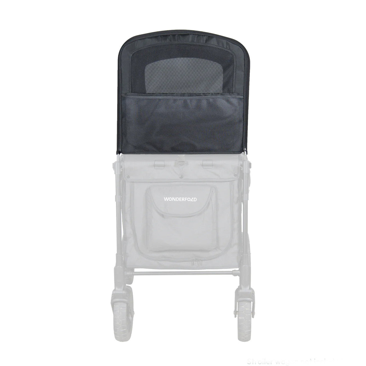 Wonderfold Flex Canopy For W2 Elite & Luxe in Black- Strolleria