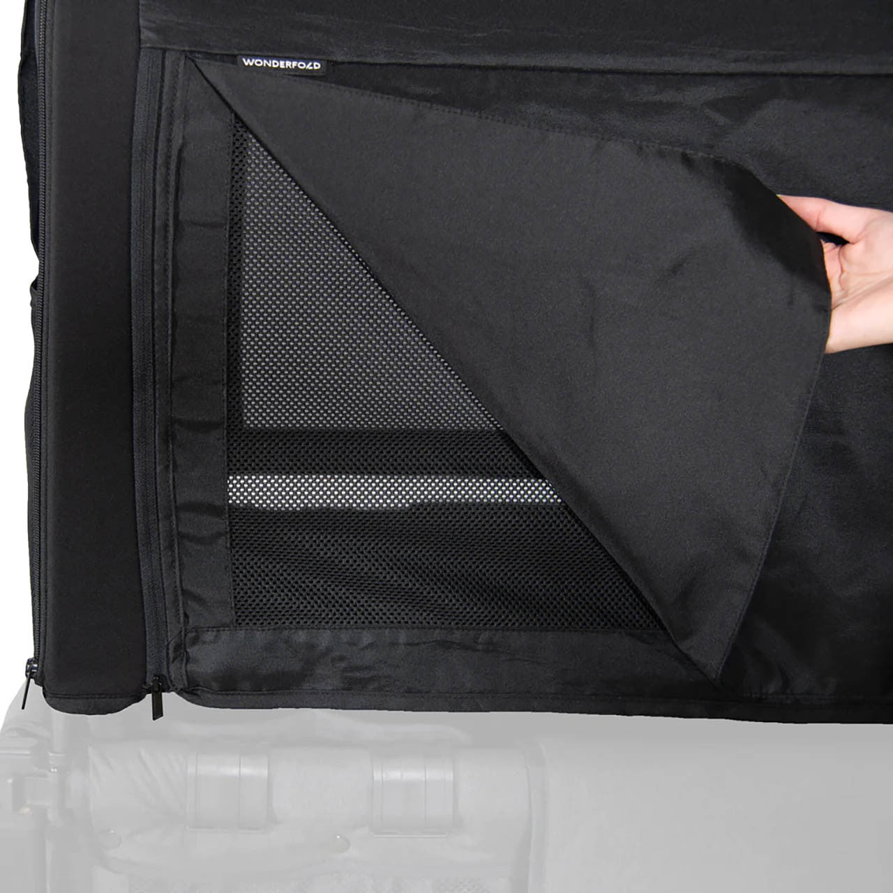 Wonderfold Flex Canopy For W4 Original in Black- Strolleria