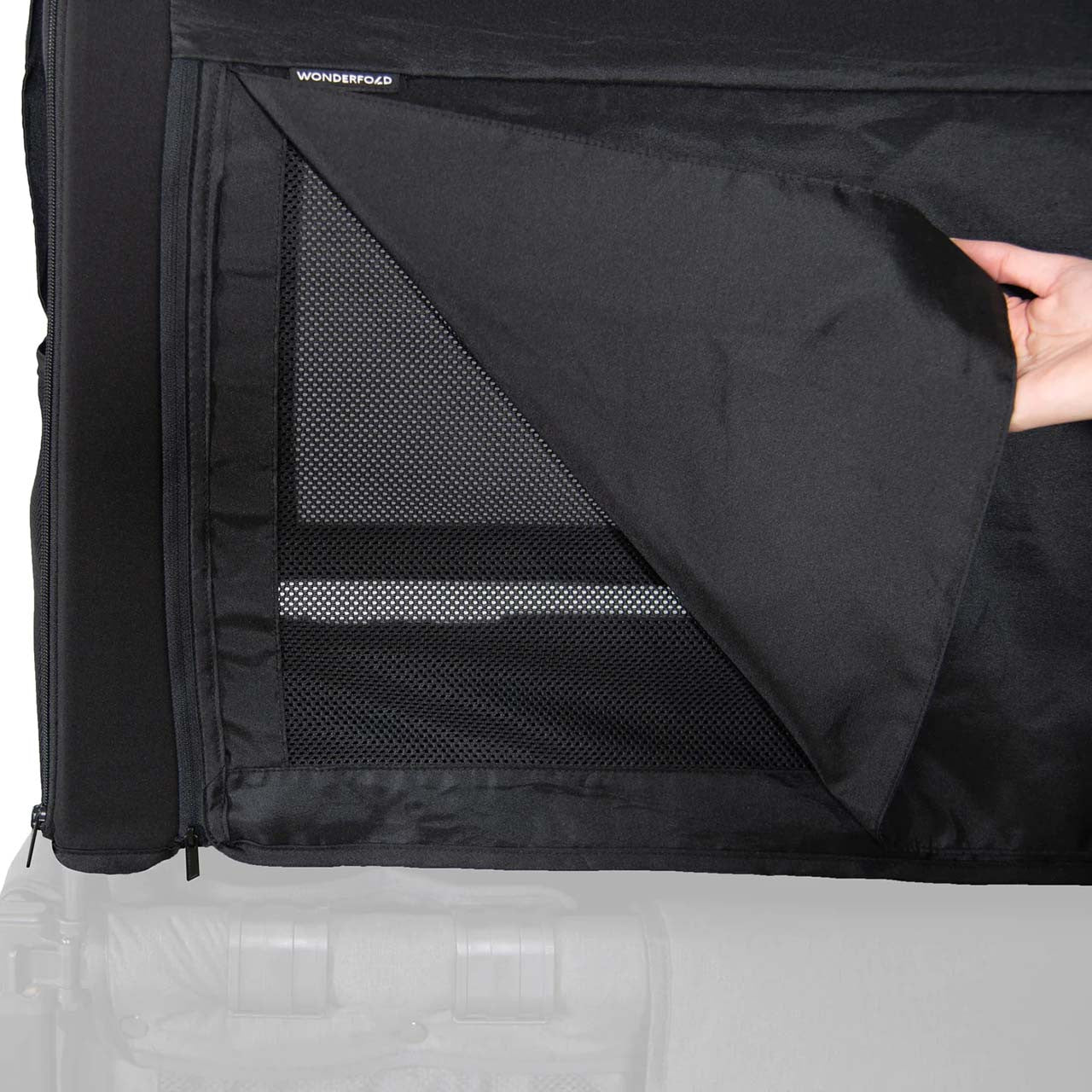 Wonderfold Flex Canopy For W2 Elite & Luxe in Black- Strolleria