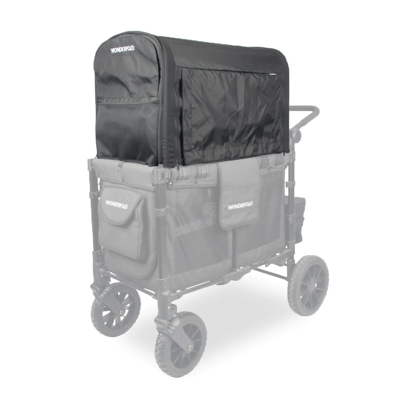 Wonderfold Flex Canopy For W2 Elite & Luxe in Black- Strolleria