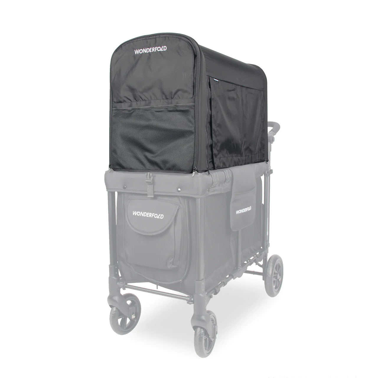 Wonderfold Flex Canopy For W2 Elite & Luxe in Black- Strolleria