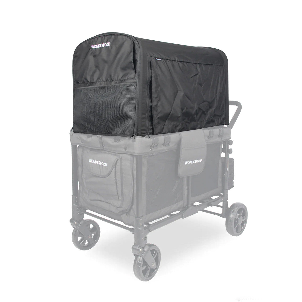 Wonderfold Flex Canopy For W2 Elite & Luxe in Black- Strolleria