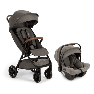 Nuna TRVL lx and PIPA urbn Travel System - Granite / Granite