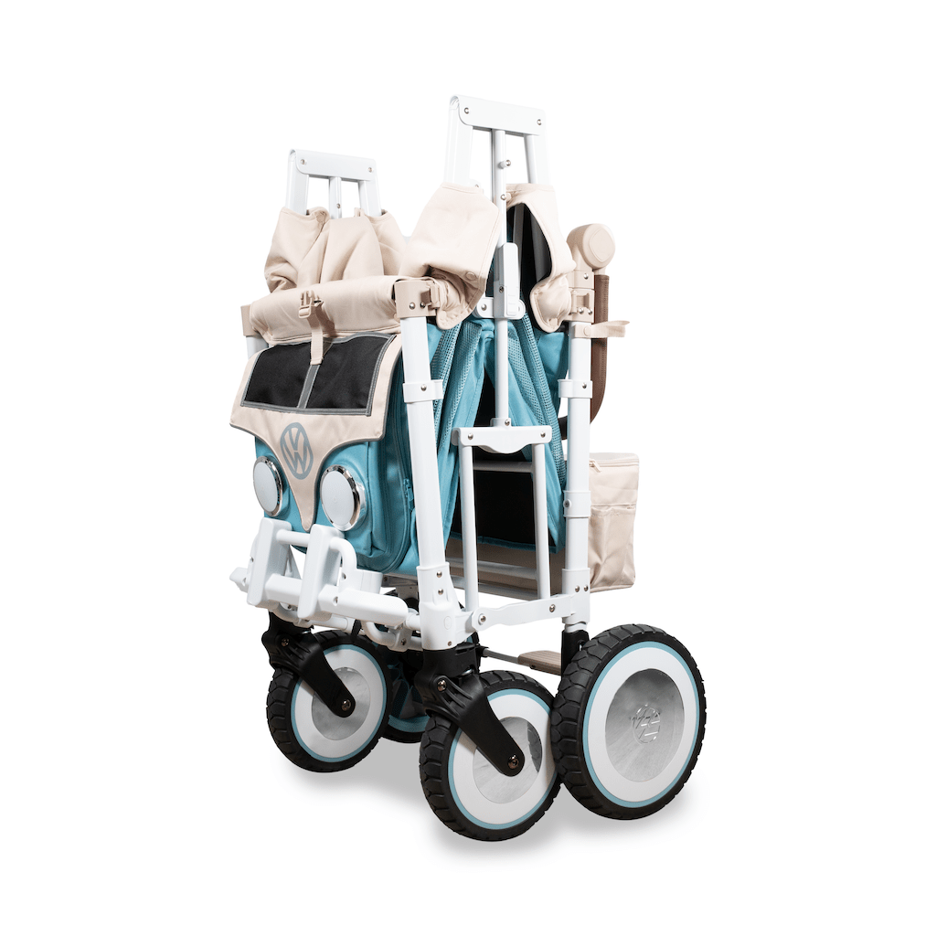 My babiie retailers double stroller cream