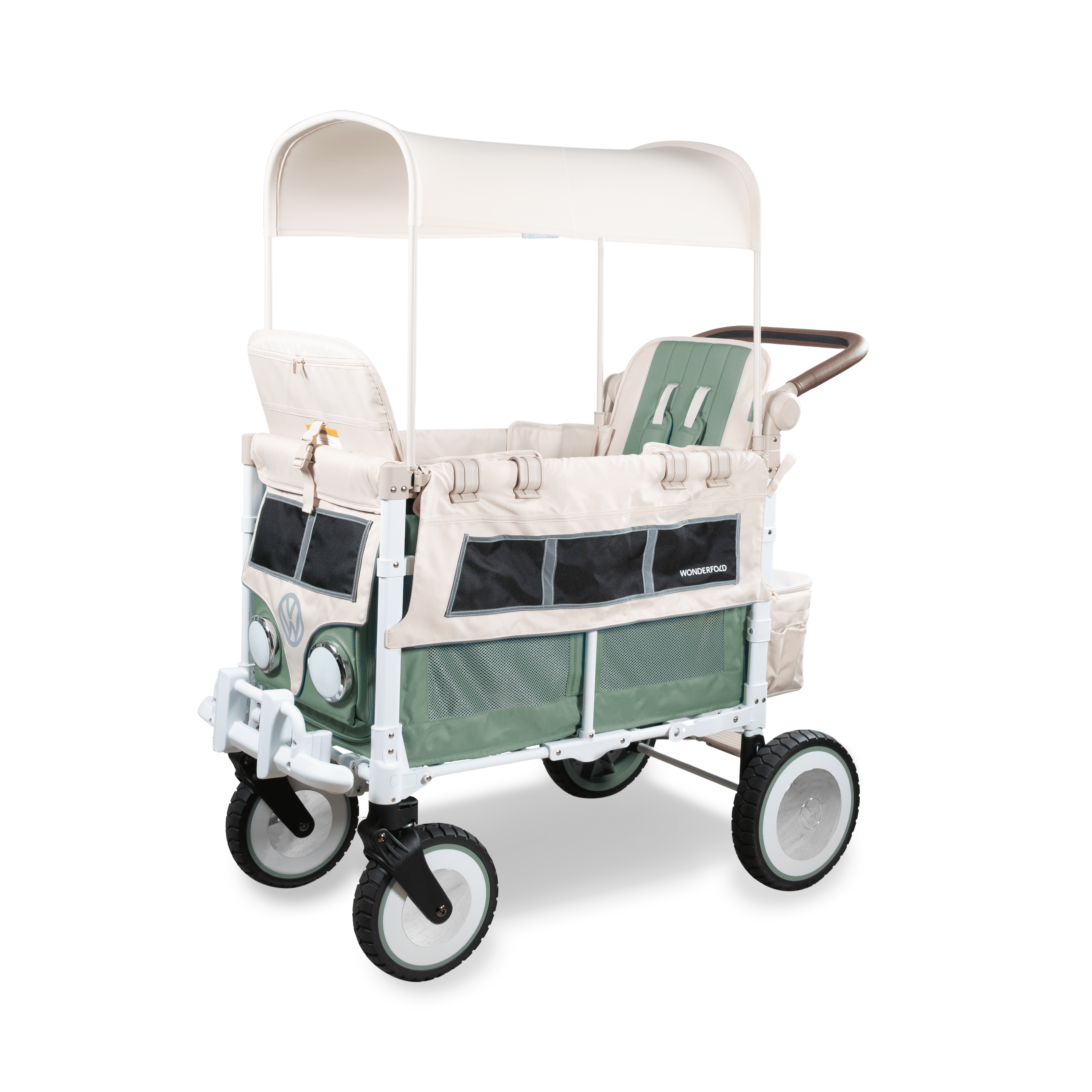WonderFold VW2 Luxe Stroller Wagon - Volkswagen Special Edition- Strolleria