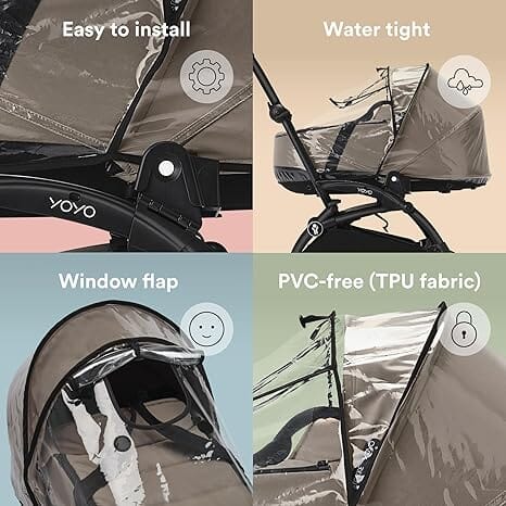 Stokke YOYO Newborn Shell Rain Cover