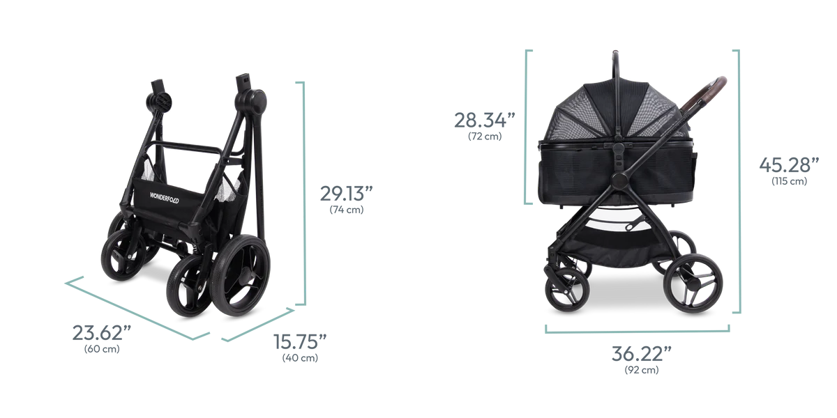 Wonderfold Buddy Pet Stroller- Strolleria
