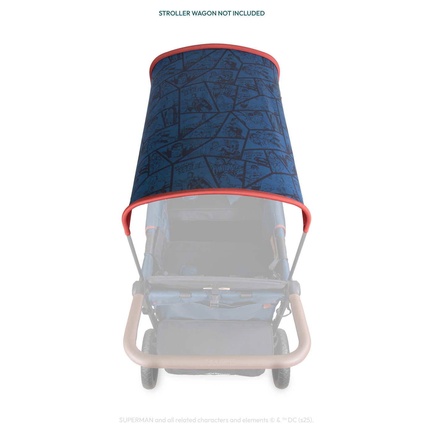 WonderFold Elite/Luxe Pro Canopy - Warner Bros Superman- Strolleria