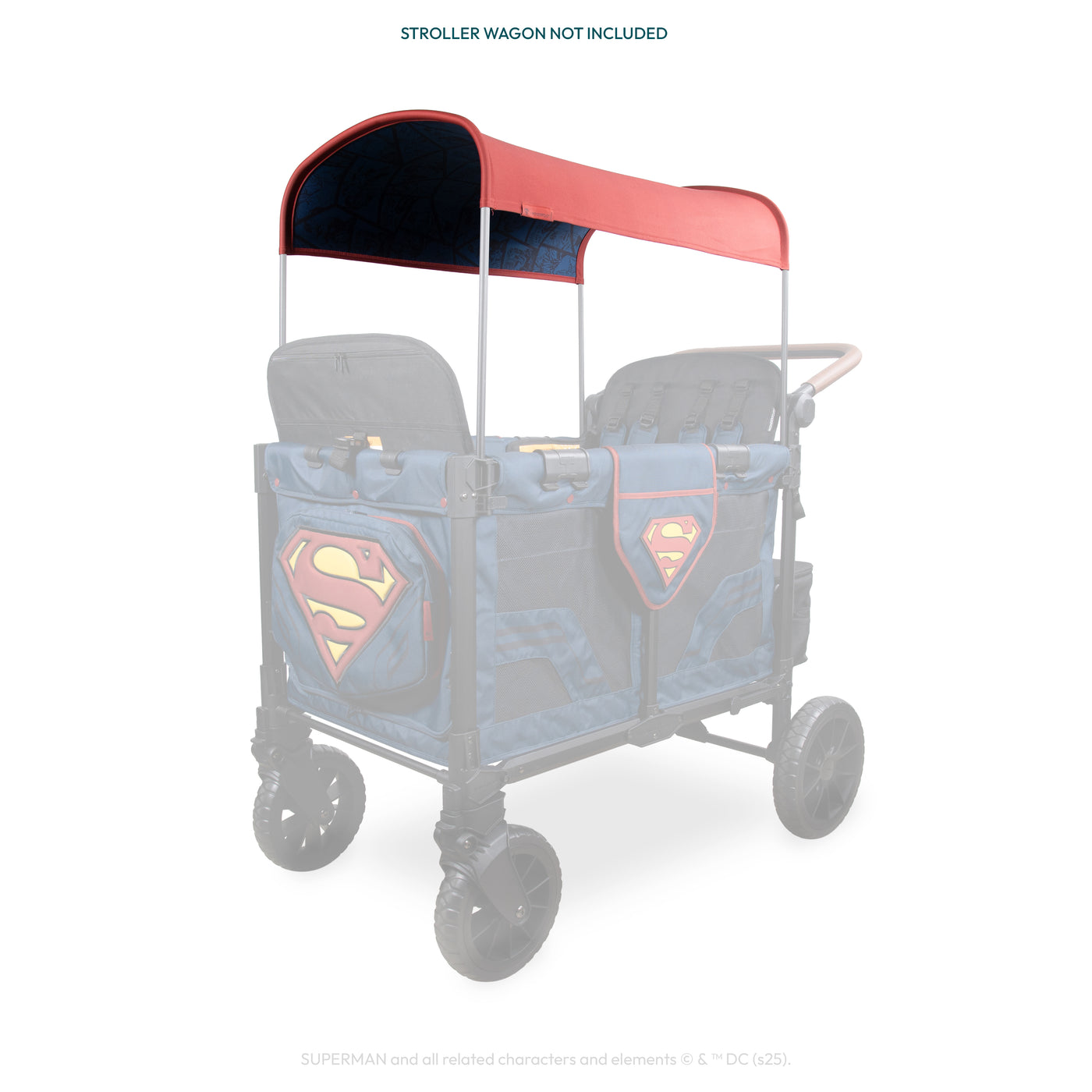 WonderFold Elite/Luxe Pro Canopy - Warner Bros Superman- Strolleria