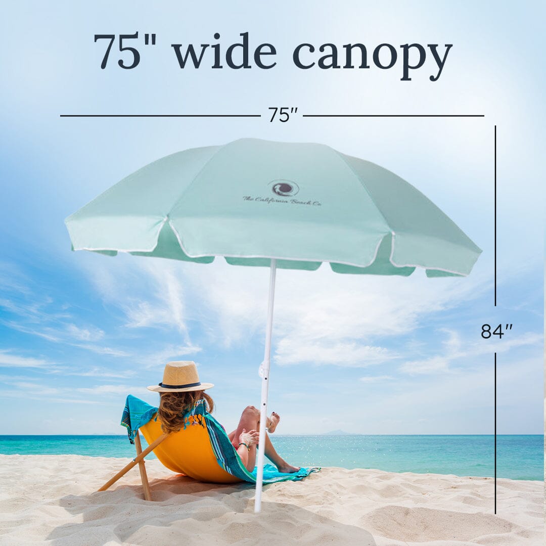 The California Beach Co. Pop 'N Go® Beach Umbrella- Strolleria