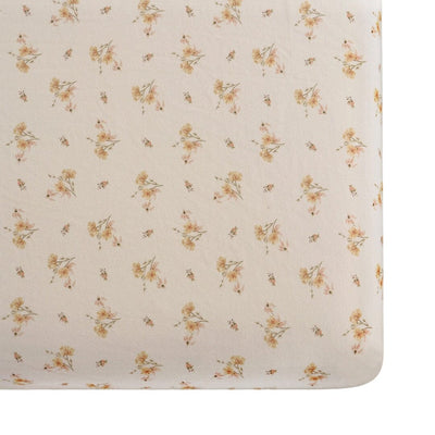 Oilo Crib Sheet - Fable Collection - Dainty Floral