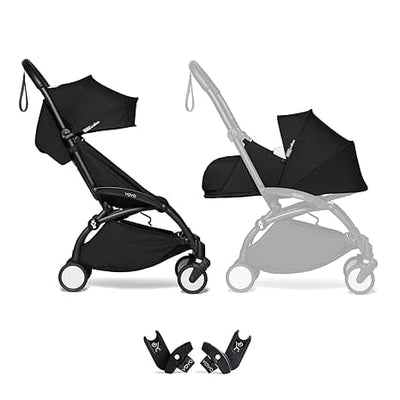 Stokke YOYO² Stroller Bundle Black w Newborn & Car Seat Adaptor