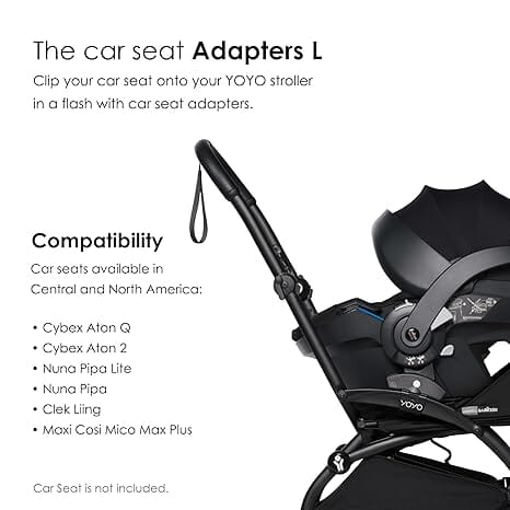 Stokke YOYO² Stroller Bundle Black w Newborn & Car Seat Adaptor