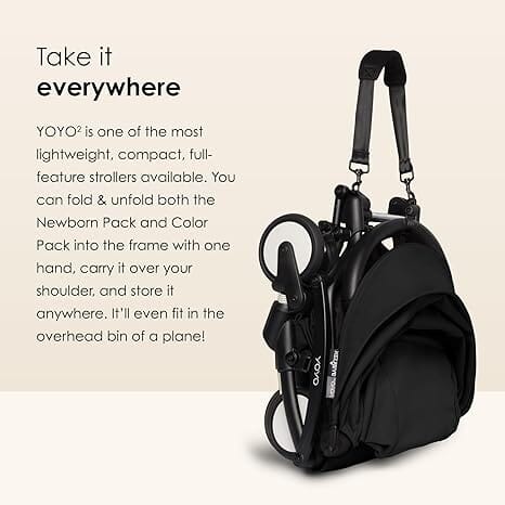 Stokke YOYO² Stroller Bundle Black w Newborn & Car Seat Adaptor