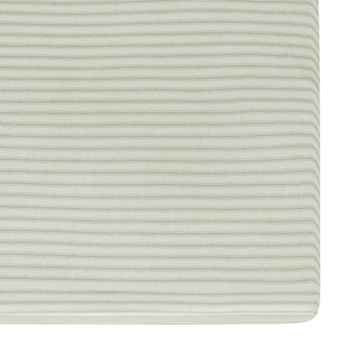 Oilo Crib Sheet - Fable Collection - Sea Moss Stripe
