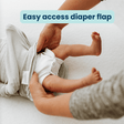 Swaddelini Black Swaddle Sleep Sack - Bambi Baby