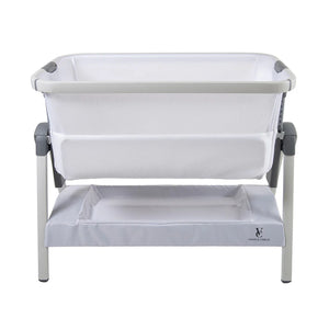 White Venice Child California Dreaming Bedside Bassinet with 360° Mesh - Front View | Strolleria