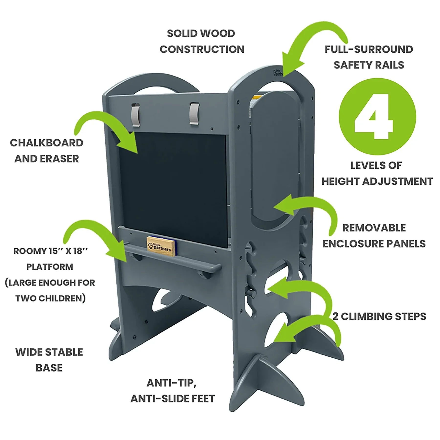 Little Partners Limited Edition Learning Tower® Toddler Tower- Strolleria