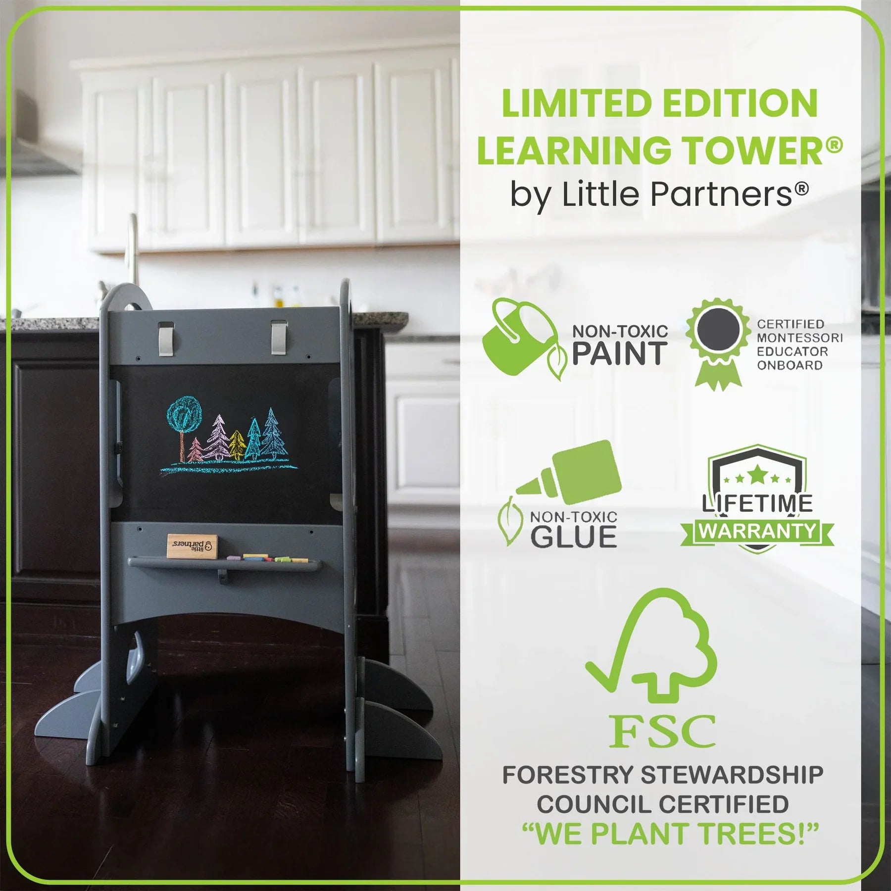 Little Partners Limited Edition Learning Tower® Toddler Tower- Strolleria