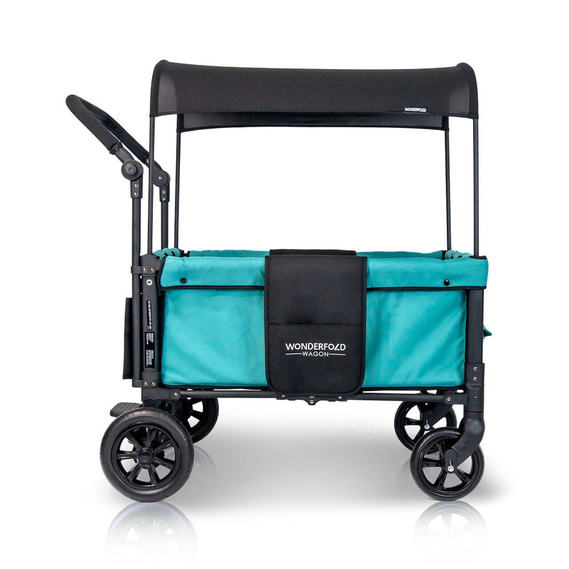 WonderFold W1 OG Double Stroller Wagon Teal Green