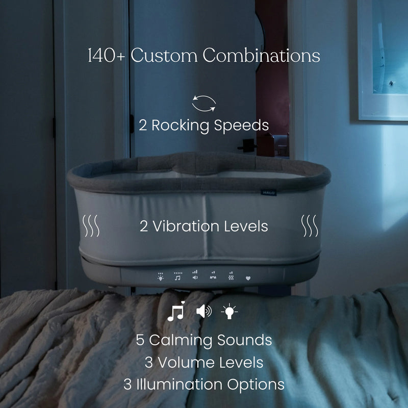 Halo BassiNest Connected Swivel Sleeper 3.0- Strolleria