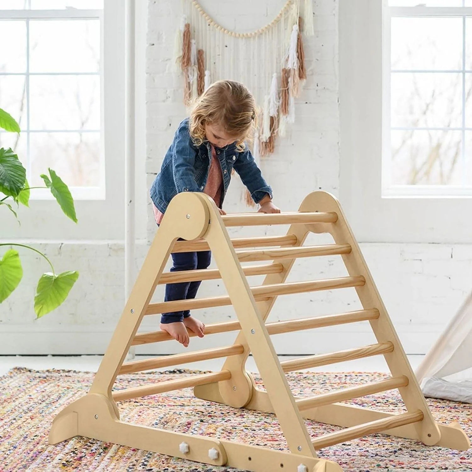 Little Partners Learn 'N Climb Triangle (Knock-Down)- Strolleria