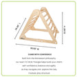 Little Partners Learn 'N Climb Triangle (Knock-Down) - Bambi Baby