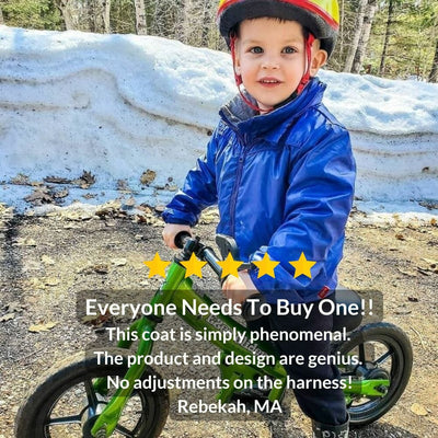 Onekid Car Seat Coat | The Road Coat Transition - Royal Blue