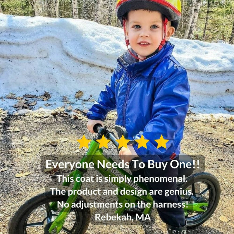 Onekid Car Seat Coat | The Road Coat Transition - Royal Blue