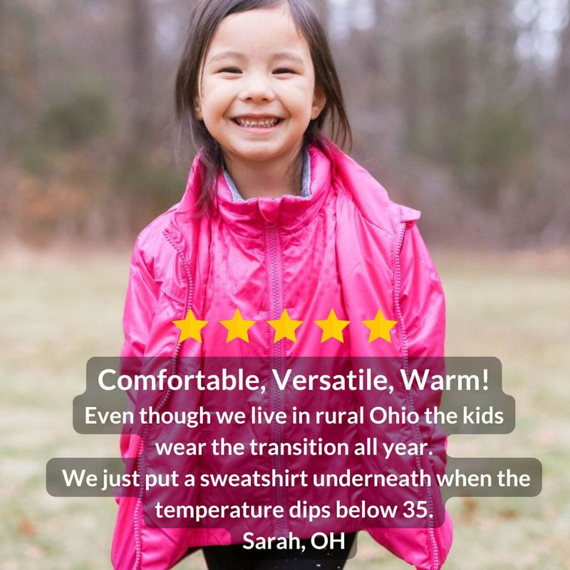 Onekid Car Seat Coat | The Road Coat Transition - Fuchsia