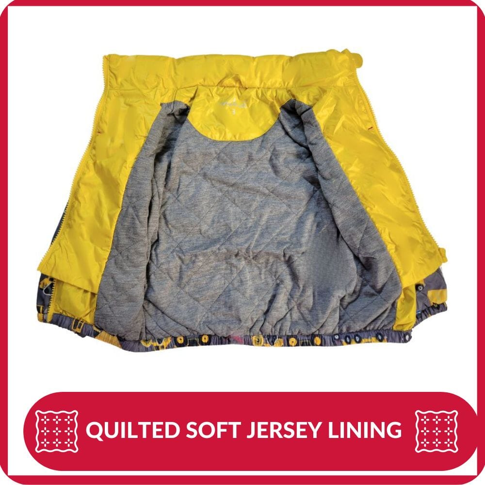 Onekid Car Seat Coat | The Road Coat Transition - Construction Print- Strolleria