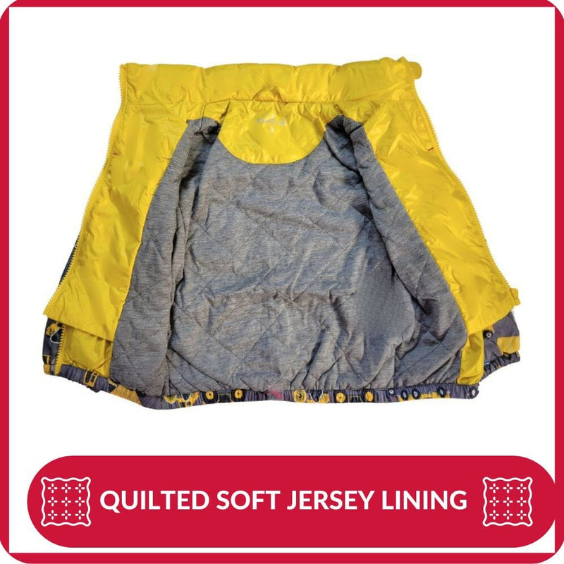 Onekid Car Seat Coat | The Road Coat Transition - Construction Print