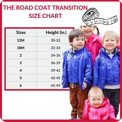 Onekid Car Seat Coat | The Road Coat Transition - Royal Blue