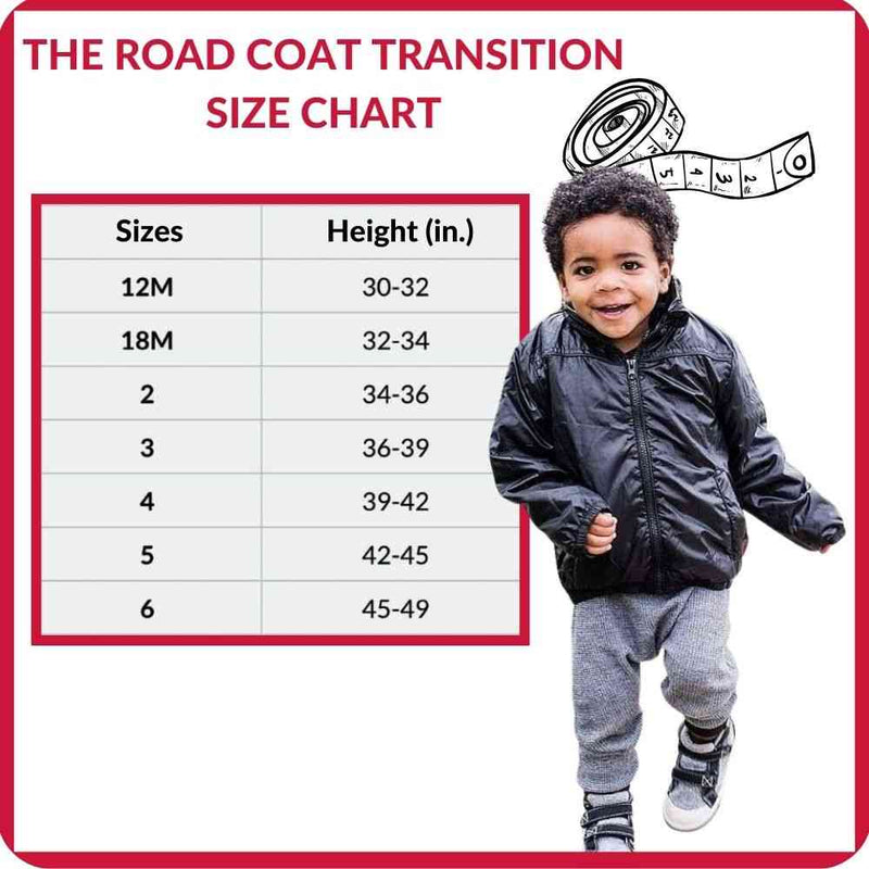 Onekid Car Seat Coat | The Road Coat Transition - Black