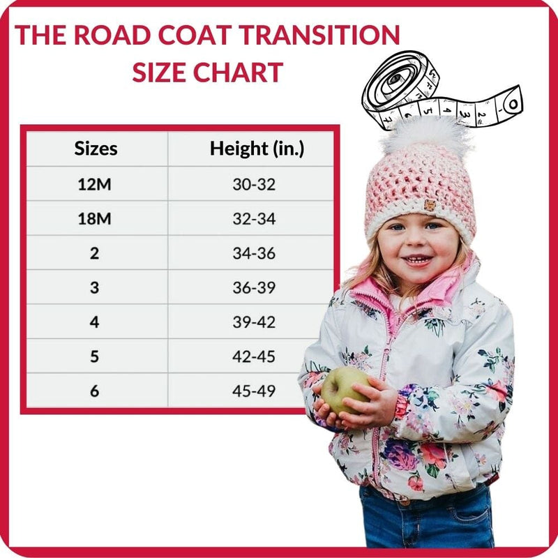 Onekid Car Seat Coat | The Road Coat Transition - Floral Print